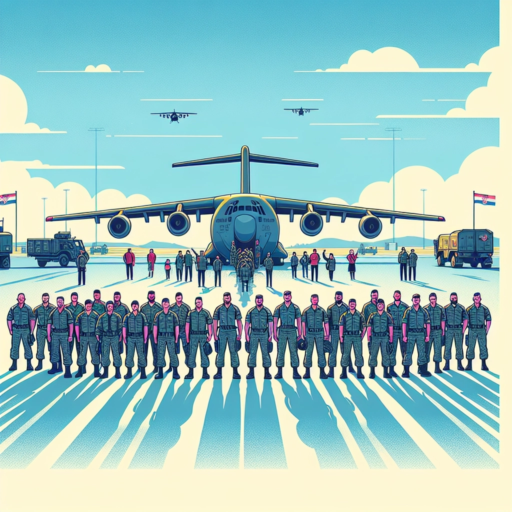 151 kroatische Soldaten beteiligen sich an NATO-Mission im Kosovo