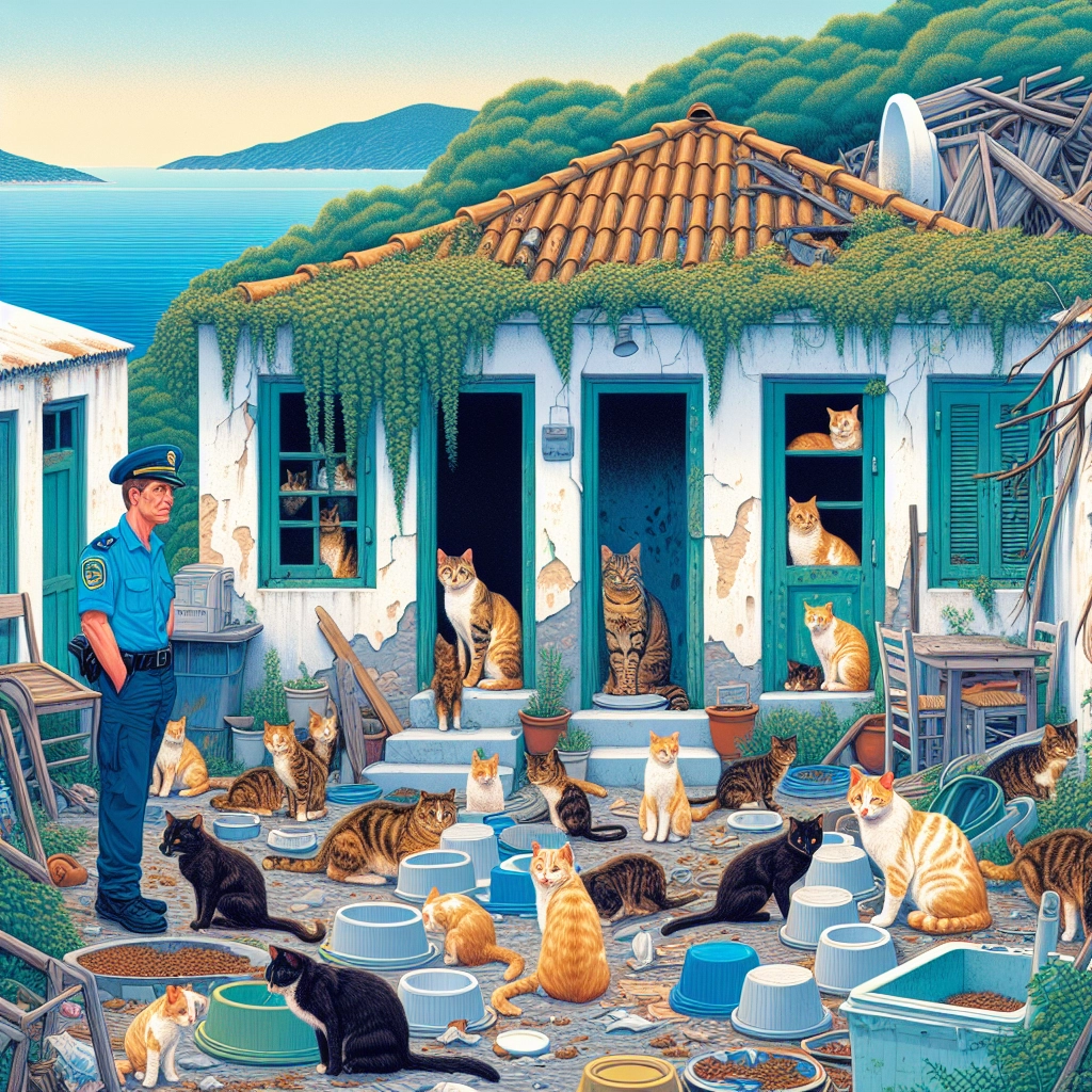 Donousa-Einwohner droht hohe Geldstrafe wegen vernachlässigter Katzen