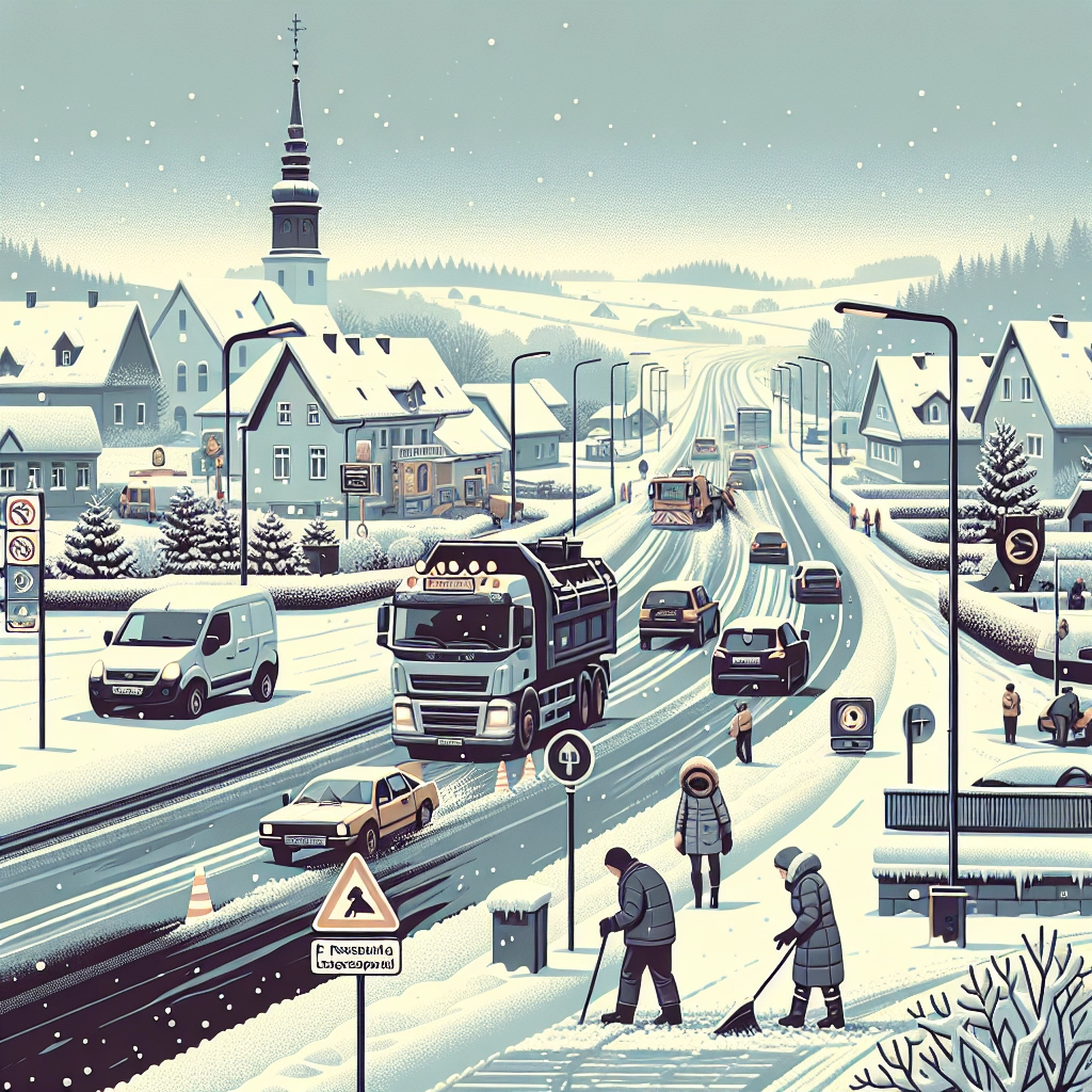 Heftiger Schneefall und strenger Frost legen den Süden Polens lahm