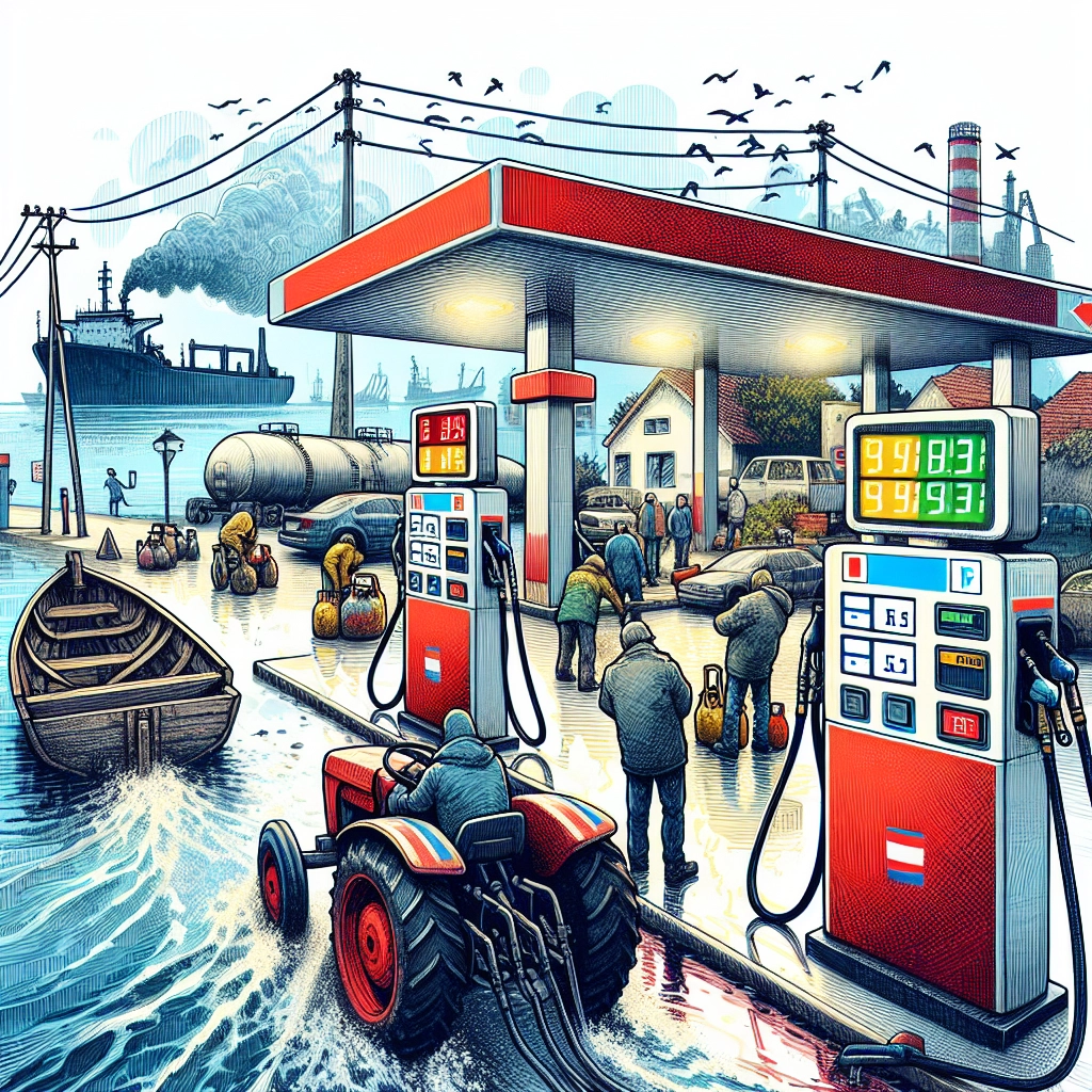 Kroatien erhöht Spritpreise und verlängert gleichzeitig Steuersenkungen