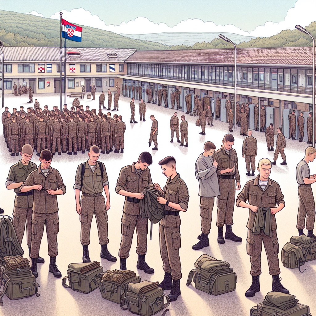 Kroatien führt Wehrgrundausbildung für Jugendliche wieder ein