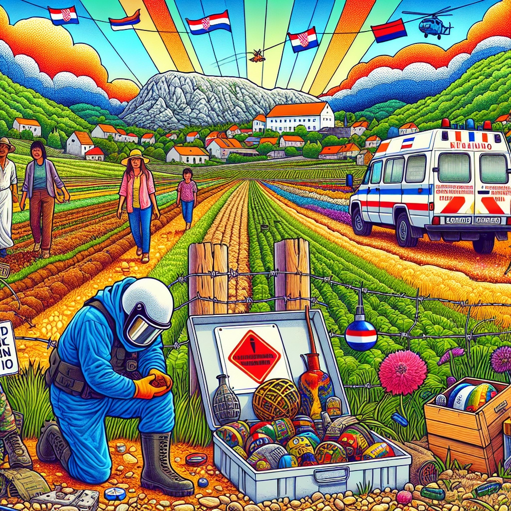 Kroatien nach 30 Jahren offiziell minenfrei erklärt