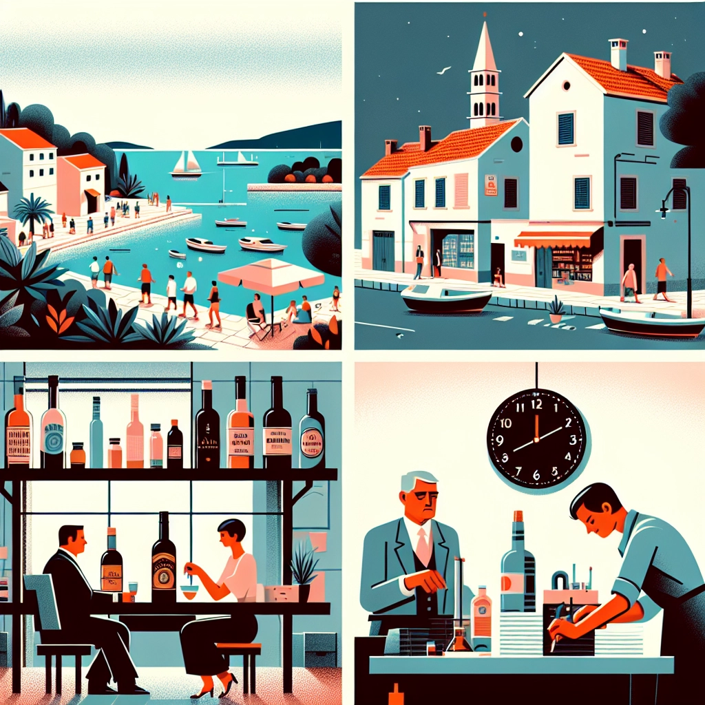 Kroatien plant nächtliche Alkoholbeschränkungen vor Ort