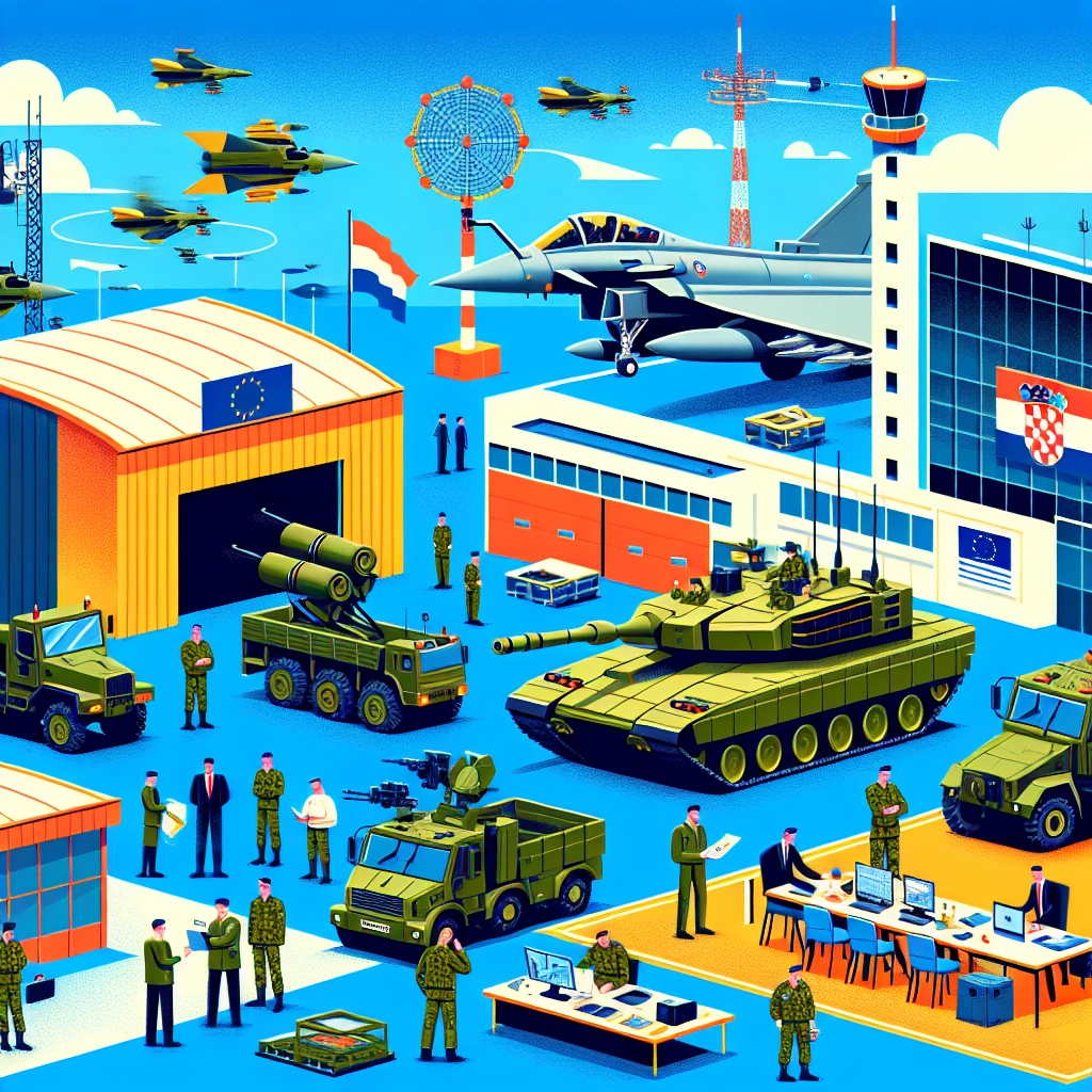 Kroatien schließt Verträge über Leopard-Panzer und Caesar-Haubitzen