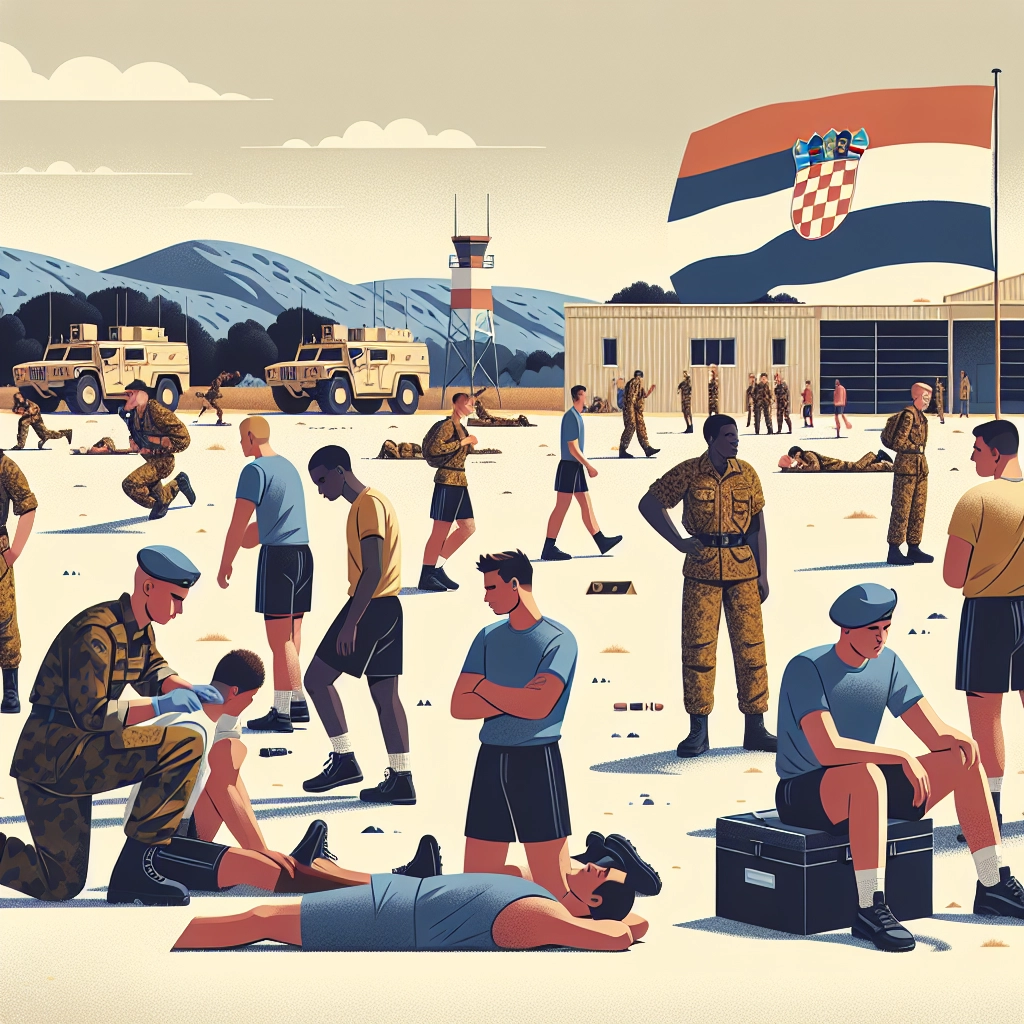 Kroatiens Wehrpflicht beginnt im Januar
