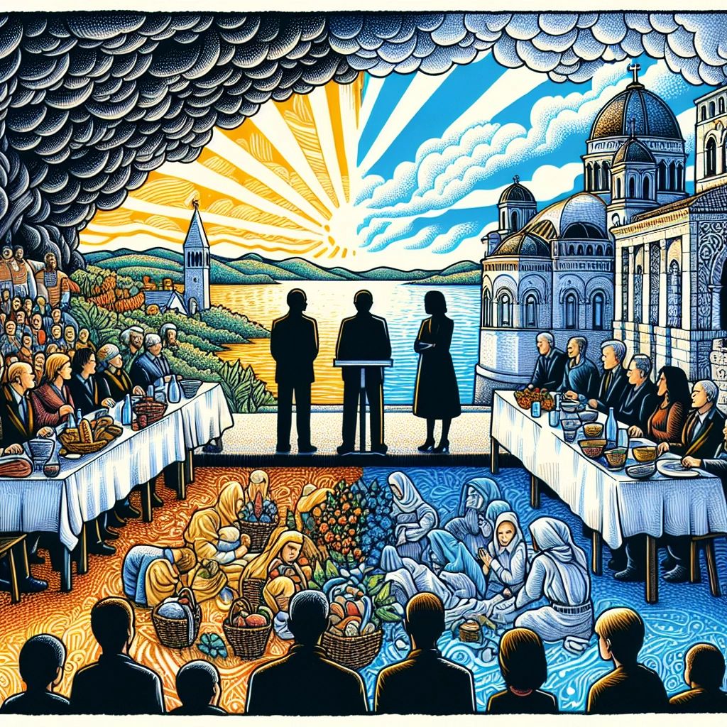 Kroatische Spitzenpolitiker richten Osterbotschaften inmitten globaler Spannungen aus