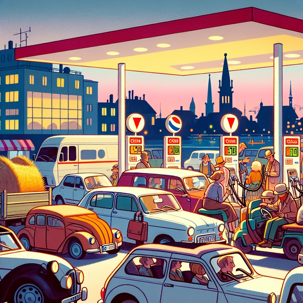 Lange Schlangen an kroatischen Tankstellen vor Preissprung