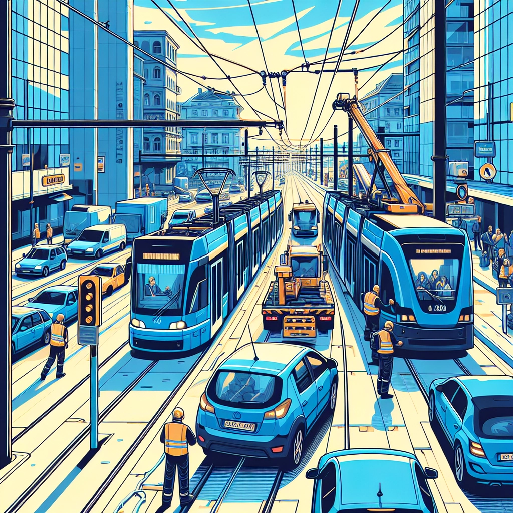 Lastwagen reißt Oberleitungen herunter – Zagreber Straßenbahnverkehr gestört