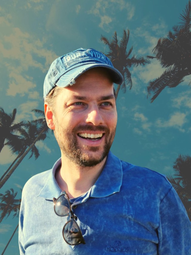 Nicolas Kreutter, Host des Podcasts EINFACH AUSSTEIGEN
