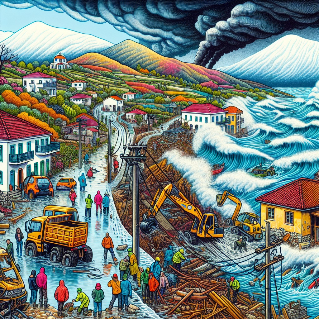 Schwere Unwetter treffen Korfu, Epirus und Kastoria