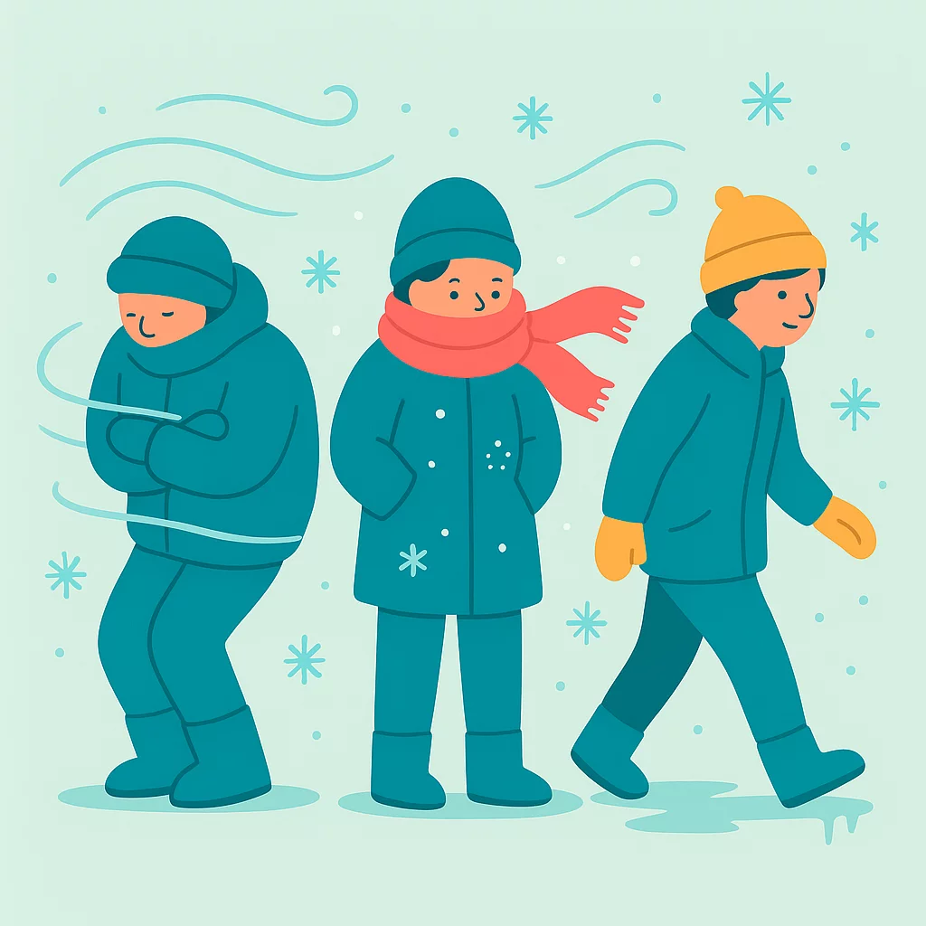 Strenger Frost und heftige Winde im Griff Kroatiens