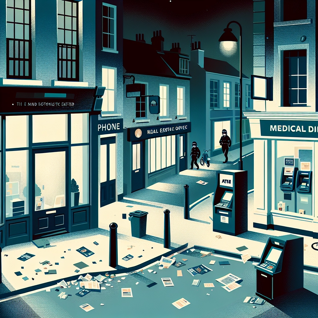 Vandalismusangriff auf Geschäfte und Geldautomaten in Koukaki