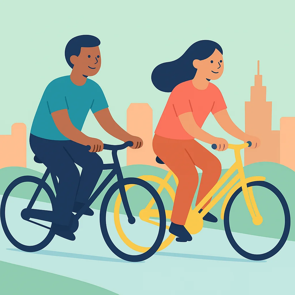 Warschau zählt zu den fahrradfreundlichsten Städten der Welt